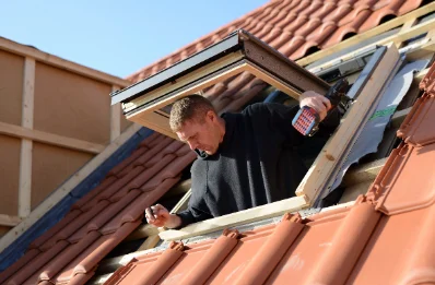Pose de fenêtres de toit Velux à Chamesson